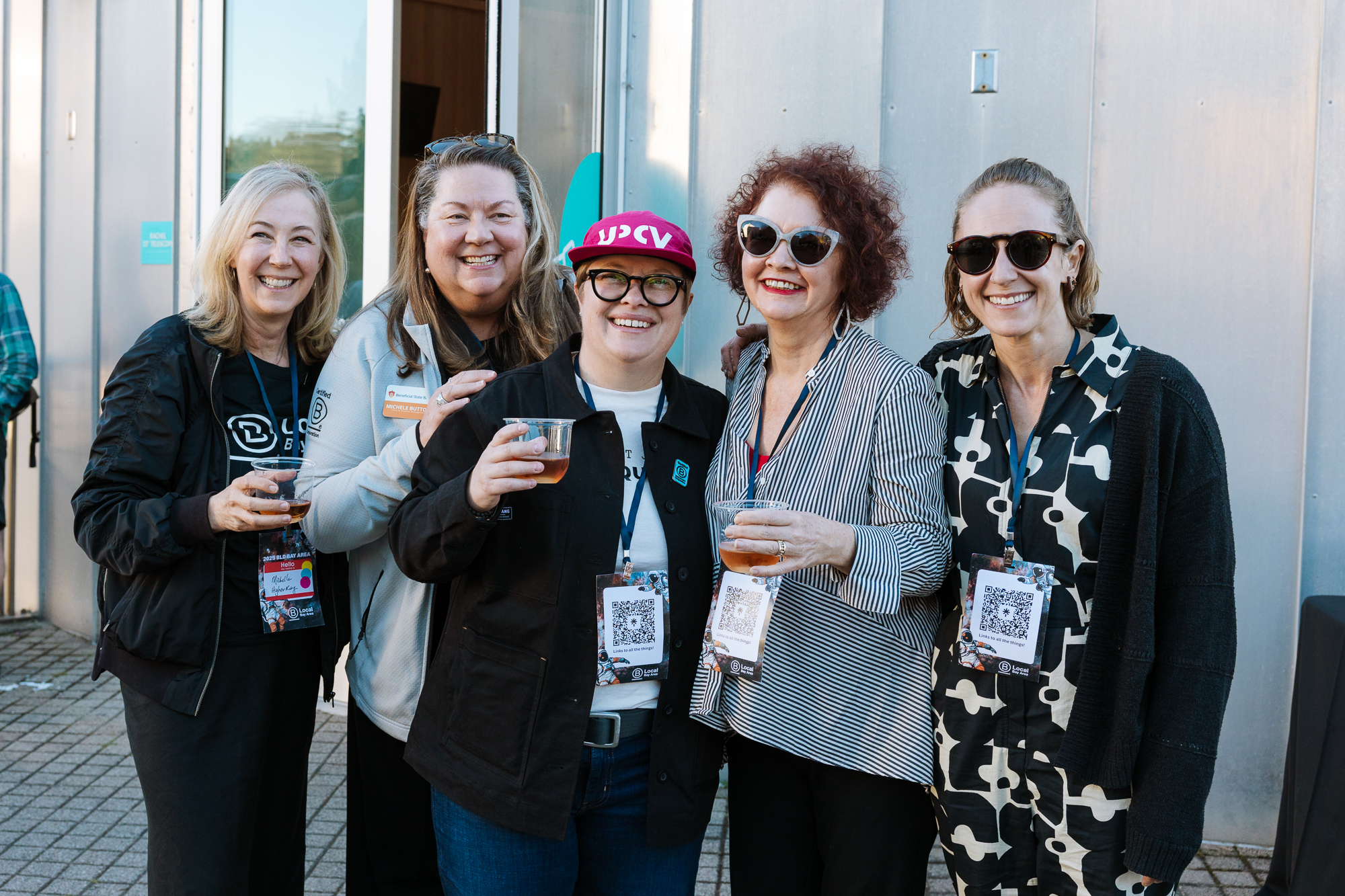Maiya with fellow B Corp leaders at BLD Bay Area