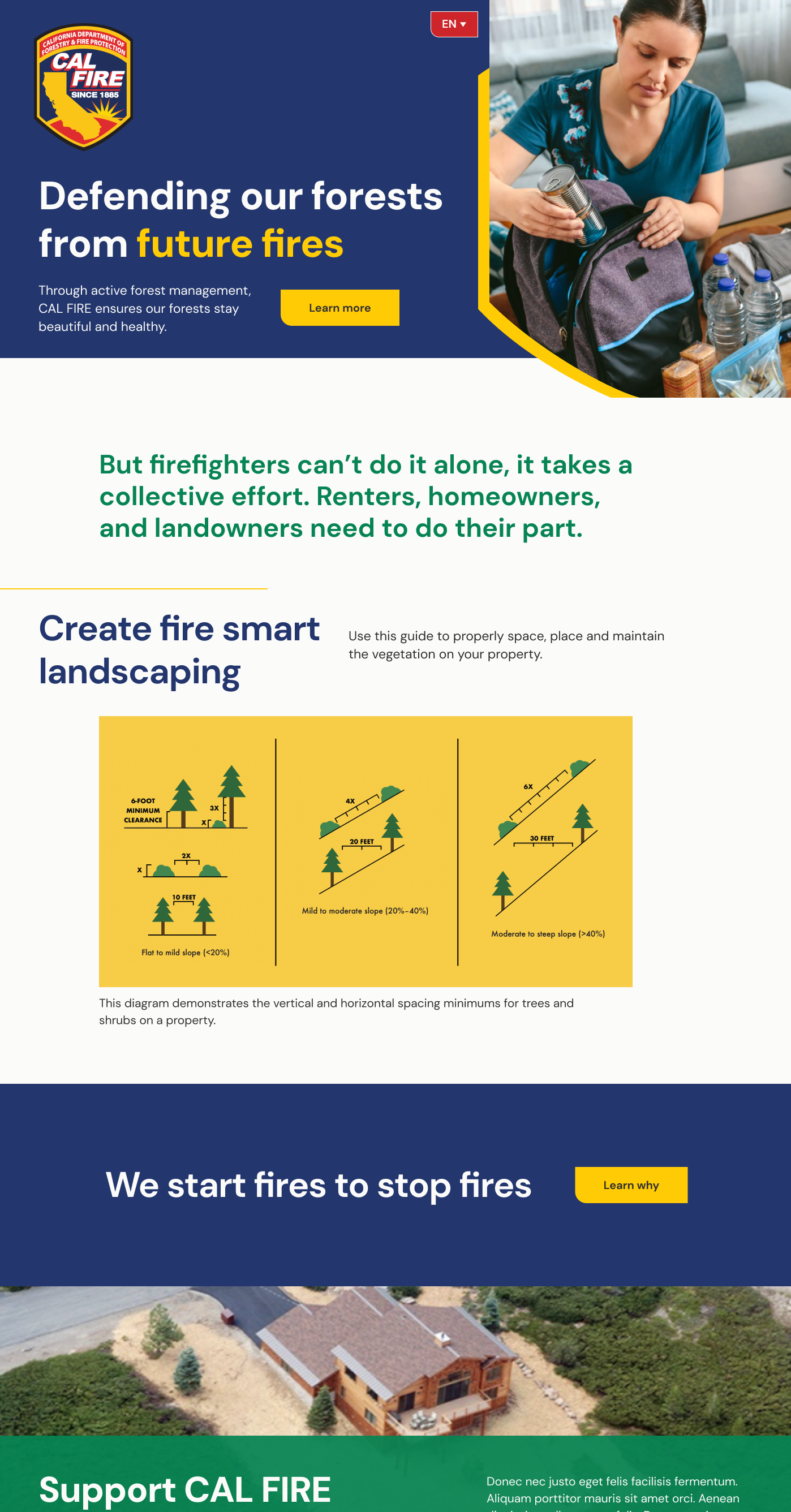 Cal Fire Defending Forests screenshot