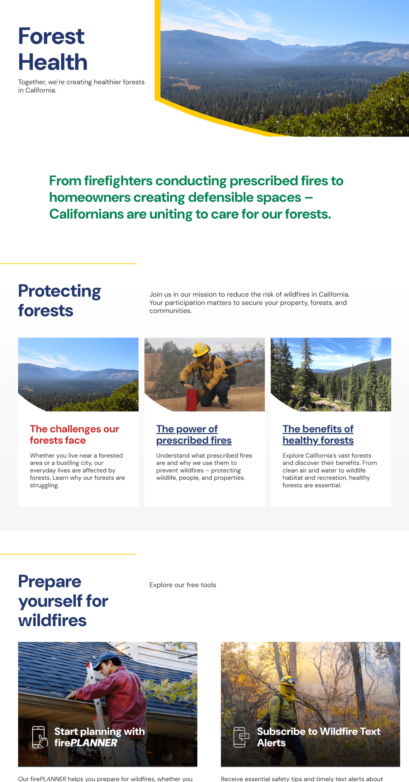Cal Fire Forest Health screenshot