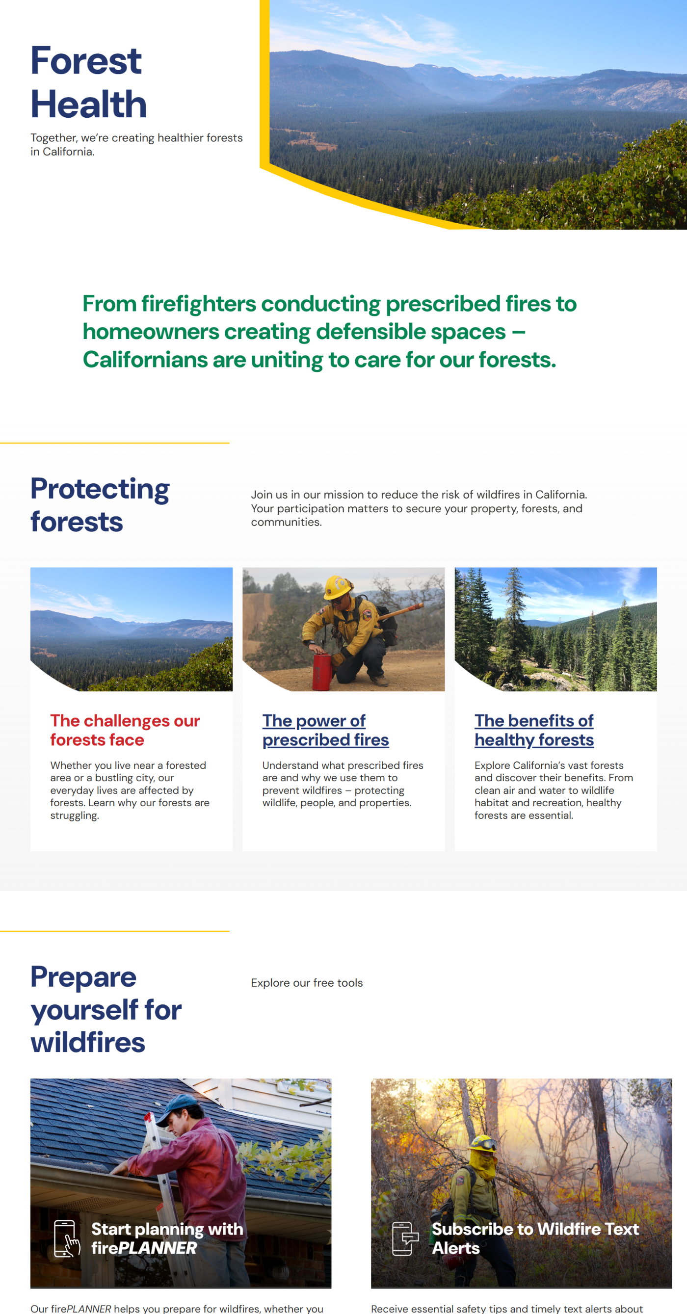 Cal Fire Forest Health screenshot