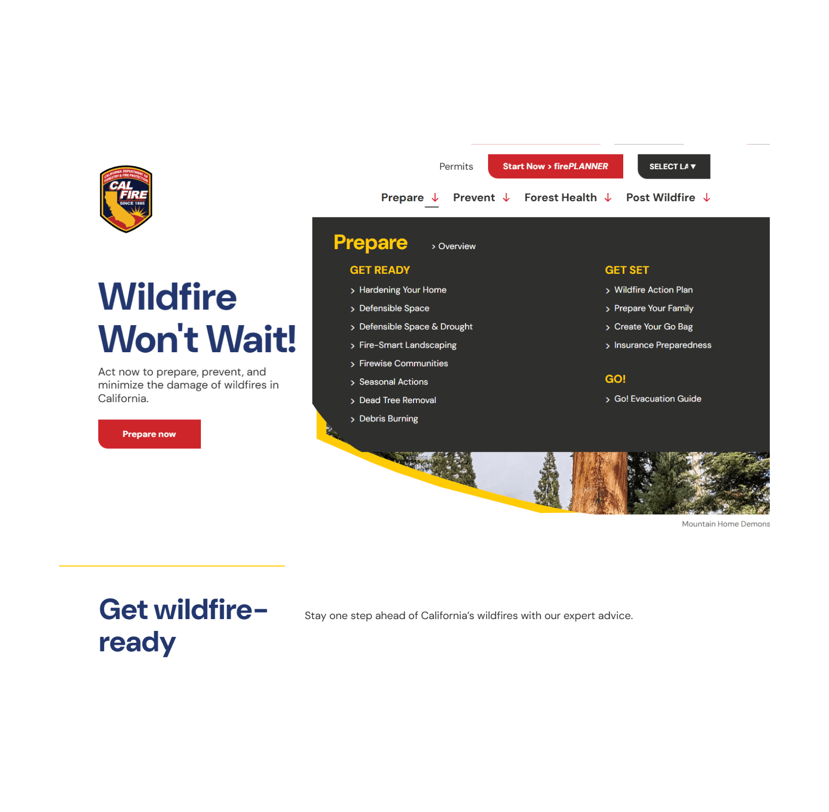 Cal Fire screenshot